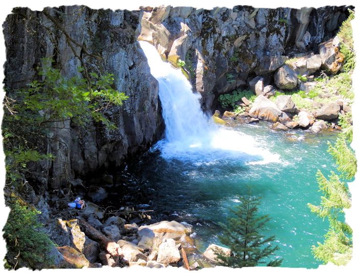 Upper McCloud Falls